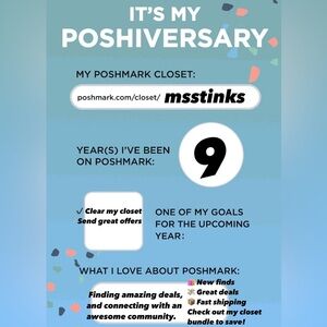 #ThePoshLife POSHIVERSARY
#ThePoshLife
